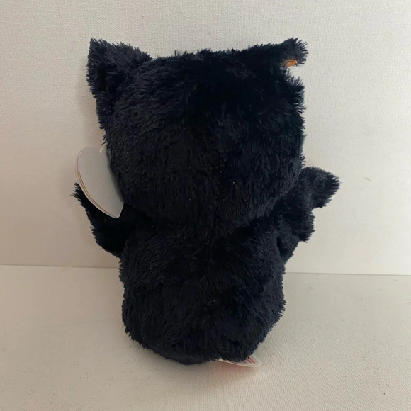 Ty Beanie Boos Mortimer Bat Black Orange Glitter Halloween 6" Plush w/ Tag 2022 - Picture 4 of 6